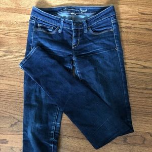 American Eagle stretch low rise skinny jeans